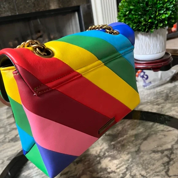 Kurt Geiger Rainbow Shop Kensington Leather Crossbody Bag